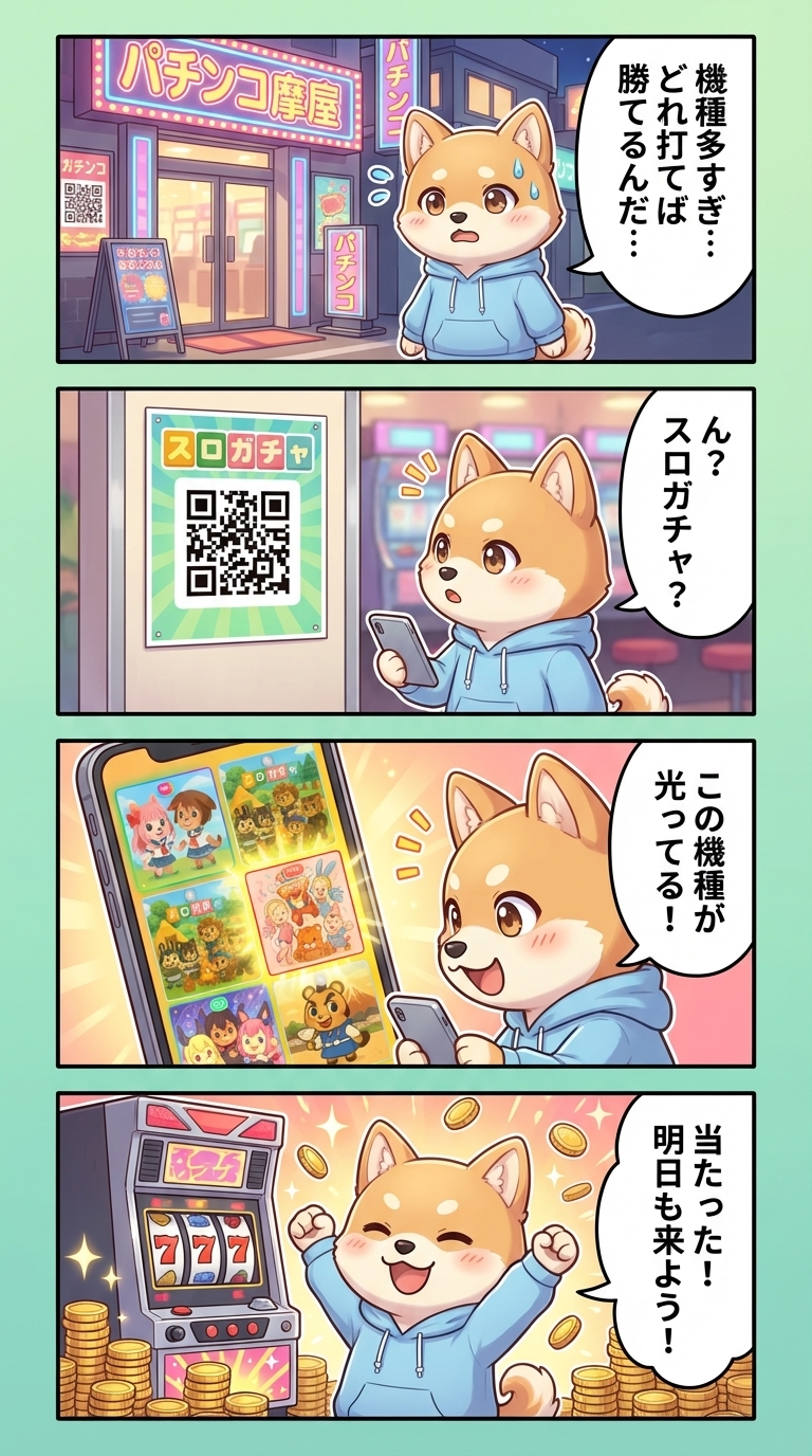 夕方以降の稼働貢献4コマ漫画