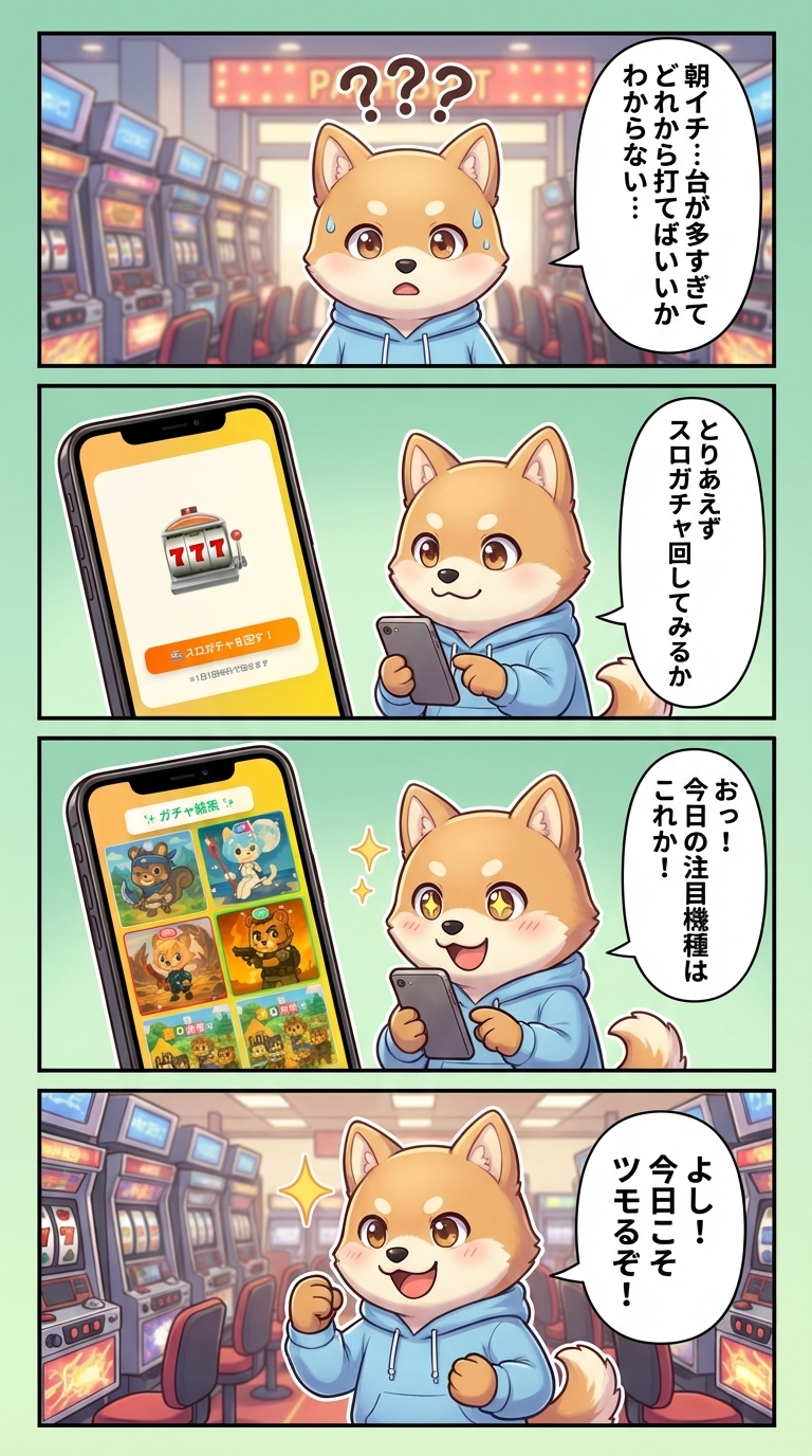 探す楽しみ編4コマ漫画
